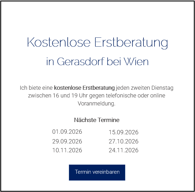 Kostenlose Erstberatung